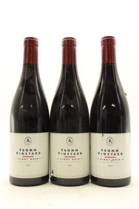 (3) 2003 Fromm Pinot Noir, Marlborough (STOL)