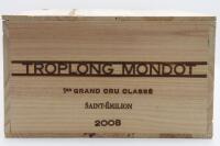 (12) 2008 Chateau Troplong Mondot, Saint-Emilion Grand Cru (OWC) [RP96]