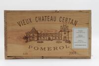 (12) 2001 Vieux Chateau Certan, Pomerol (OWC) [JR19]