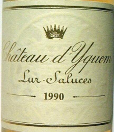 (3) 1990 Chateau d' Yquem, Sauternes 