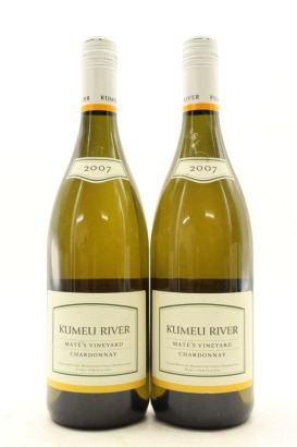 (2) 2007 Kumeu River Mate's Vineyard Chardonnay, Kumeu [JR17] [RP95] [WS93]