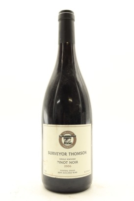 (1) 2006 Domaine Thomson 'Surveyor Thomson' Single Vineyard Pinot Noir, Lowburn