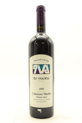 (1) 1993 Te Motu Cabernet Merlot, Waiheke Island