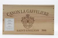 (6) 2000 Chateau Canon la Gaffeliere, Saint-Emilion Grand Cru