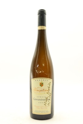 (1) 2003 Vinoptima Ormond Reserve Gewurztraminer, Gisborne