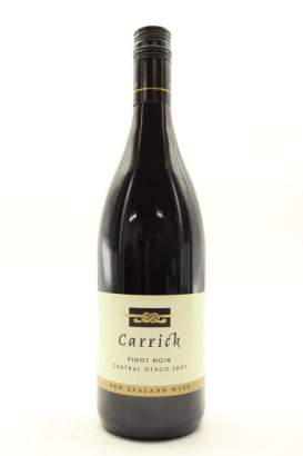 (1) 2007 Carrick Pinot Noir, Central Otago