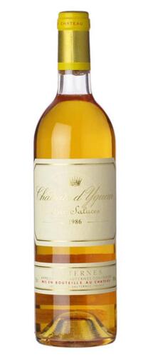 (6) 1986 Chateau d' Yquem, Sauternes 