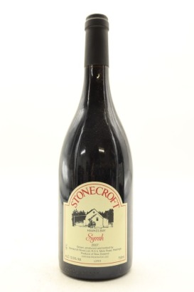(1) 2007 Stonecroft Syrah, Gimblett Gravels