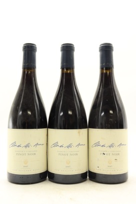 (3) 2007 Millton Clos de Ste. Anne Naboth's Vineyard Pinot Noir, Gisborne [JR17] (STOL)
