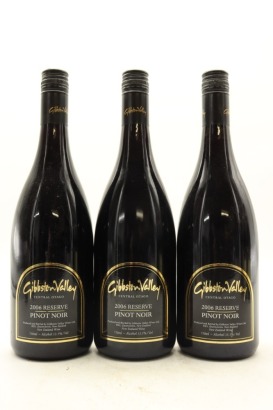 (3) 2006 Gibbston Valley Reserve Pinot Noir, Central Otago