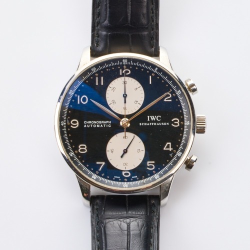 Stainless Steel, 41mm IWC Portugieser Automatic Chronograph Wristwatch, circa 2005