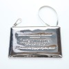 Louis Vuitton, Limited Edition Silver Monogram Miroir Pochette Clutch with Box