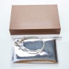Louis Vuitton, Limited Edition Silver Monogram Miroir Pochette Clutch with Box - 2