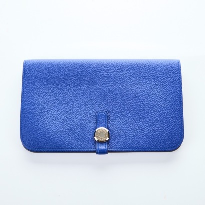 Herm&egrave;s, Dogon Wallet with Coin Pouch and Box