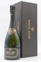 (1) 1990 Krug Vintage Brut, Champagne (GB) [JR18] [WS97] [RP95]