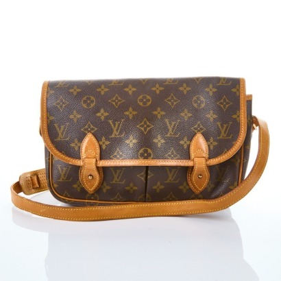 Louis Vuitton, Monogram Gibeciere MM Bag