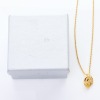 Christian Dior, Gold Tone Diamante Necklace with Box - 2