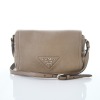 Prada, Clay Grey Crossbody Bag