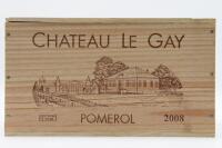 (6) 2008 Chateau Le Gay, Pomerol (OWC) [RP95]