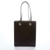Cartier, Black Leather Pantheon Tote Bag