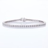 14ct White Gold, 4.53ct Diamond Tennis Bracelet
