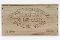 (6) 2004 Chateau Leoville-Las Cases 'Grand Vin de Leoville' Saint-Julien (OWC) [WS95]