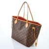 Louis Vuitton, Monogram Canvas Neverfull MM Tote Bag - 2