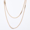 9ct Rose Gold, 152cm Long Muff Chain