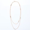 9ct Rose Gold, 152cm Long Muff Chain - 2