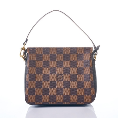 Louis Vuitton, Damier Ebene Trousse Mini Pochette Bag
