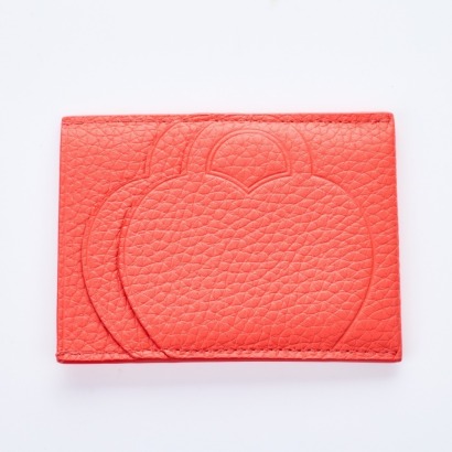 Tiffany & Co, Red Leather Cardholder with Box - As new