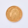 1915 Half Sovereign Coin, of 19.3mm in Diameter - 2