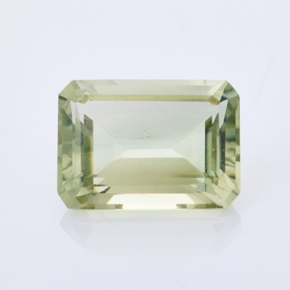 Loose 7.59ct, Rectangular Cut Prasiolite