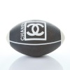 Chanel, CC Logo Black / White Rugby Ball