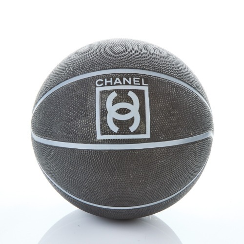 Chanel, Sports Line CC Logo Black / White Basketball