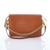 Givenchy, Chestnut Leather / Suede Cross 3 Crossbody Bag