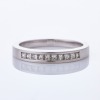 Platinum, Modern, .50ct Channel Set Diamond Band