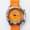 Stainless Steel/PVD Coated, 44.5mm Seiko "Orange Land Monster" Diver's Wristwatch, circa 2017