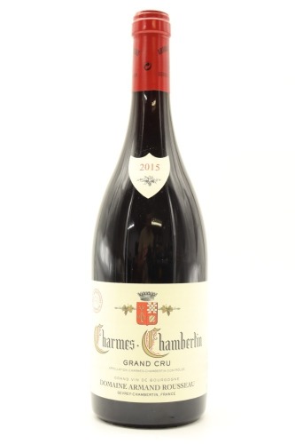 (1) 2015 Domaine Armand Rousseau Pere et Fils Charmes-Chambertin Grand Cru, Cote de Nuits [WS95]