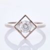 Zoe & Morgan, Freya 18ct White Gold, .40ct Diamond Ring, GIA certified