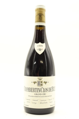 (1) 1999 Domaine Armand Rousseau Pere et Fils Chambertin Clos-de-Beze Grand Cru, Cote de Nuits [JR16.5]