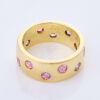 14ct Yellow Gold, Modern, 2.00ct Pink Sapphire Ring - 2