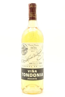 (1) 2011 R. Lopez de Heredia Vina Tondonia Reserva Blanco, Rioja DOCa