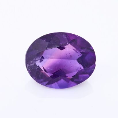 Loose, 2.20ct Oval Mixed Cut Amethyst