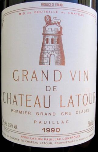 (1) 1990 Chateau Latour, Pauillac 