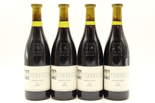 (4) 1999 Torbreck Runrig Shiraz Viognier, Barossa Valley [JR18] [RP99] [JO96] [WS95]