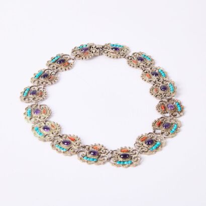 A Mexican 925 Silver Necklace