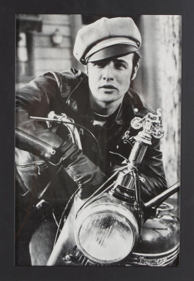 A Classic Portrait Print of Marlon Brando