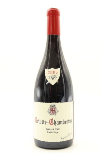 (1) 2005 Domaine Fourrier Griotte-Chambertin Grand Cru Vieille Vigne, Cote de Nuits [JR17.5]