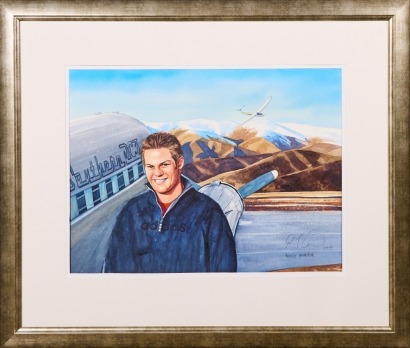 A Framed Portrait of Richie McCaw